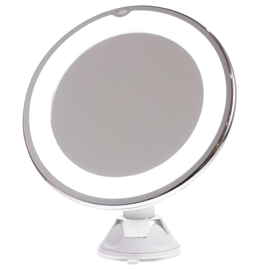 10x Vergrotende Make Up Spiegel met Licht en 360° Rotatie - Natuurlijke Verlichting voor Perfecte Make-Up Applicatie