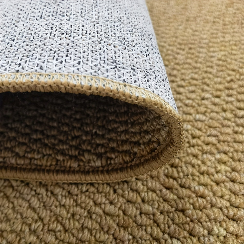 Absorberende Deurmat voor Binnen & Buiten – Antislip Mat in Jute-Look, Machinewasbaar, 3 Maten