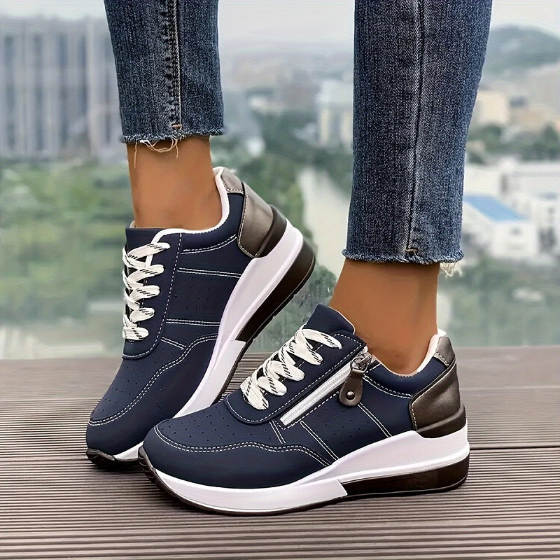 Umami | Comfortabele Dames Low Cut Sneakers - Lichtgewicht Lage Schoenen met Zachte Zool en Dempende Pasvorm
