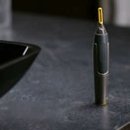 Precisietrimmer voor Baard, Neus en Wenkbrauwen – Draadloze Detailtrimmer met LED-Verlichting & Ergonomische Grip