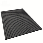 All-Season Deurmat voor Binnen & Buiten – Lage Antislip Inloopmat, Weerbestendig, Grijs of Rood