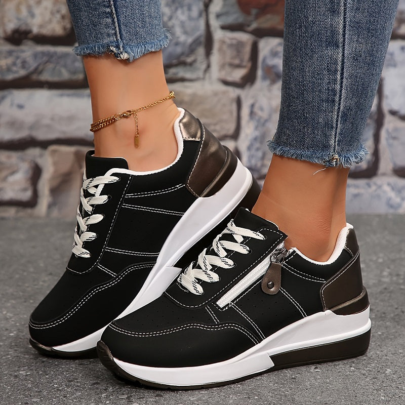 Umami | Comfortabele Dames Low Cut Sneakers - Lichtgewicht Lage Schoenen met Zachte Zool en Dempende Pasvorm