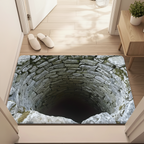 Veelzijdige 3D Antislip Vloermat - Absorberend & Wasbaar - Voor Elke Ruimte 60x90 cm