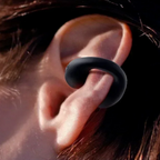 Draadloze Oordopjes – Botgeleiding Bluetooth Oordopjes, Open-Ear, Waterbestendig, Tot 8 Uur Batterij, Zwart of Wit – EchoSonic