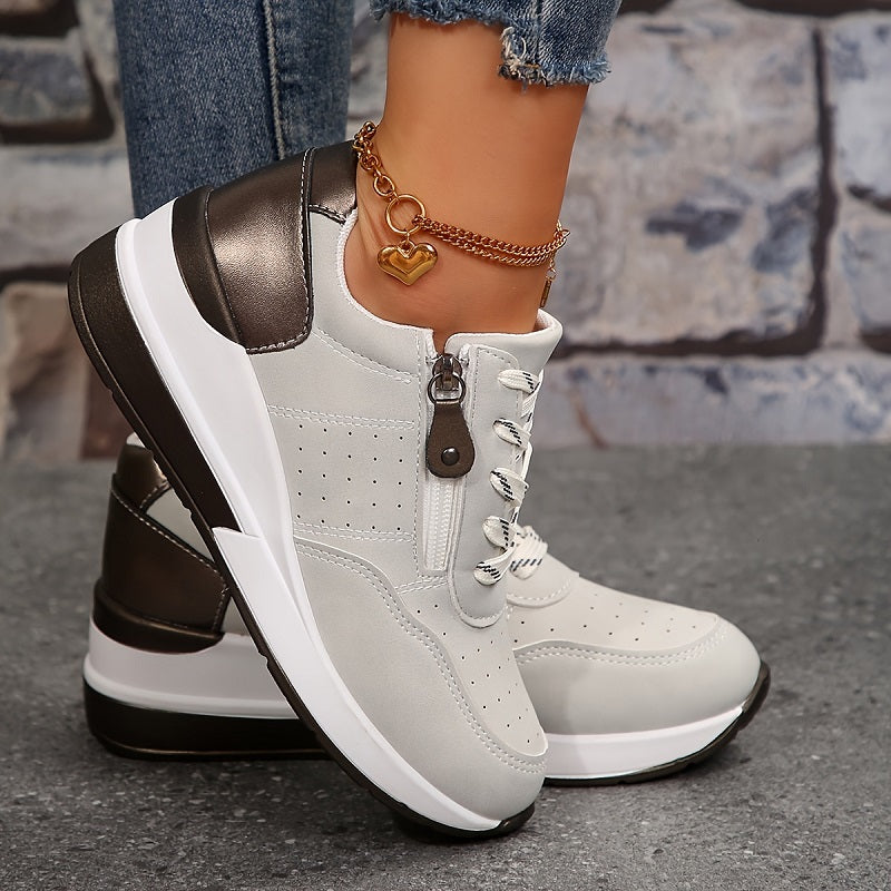 Umami | Comfortabele Dames Low Cut Sneakers - Lichtgewicht Lage Schoenen met Zachte Zool en Dempende Pasvorm