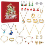 Sieraden Adventskalender – Adventskalender met 24 Sieraden in Goud & Zilver, Kettingen, Armbanden & Oorbellen voor Dames – Livia Doos B