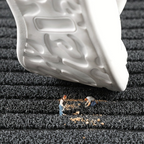 All-Season Deurmat voor Binnen & Buiten – Lage Antislip Inloopmat, Weerbestendig, Grijs of Rood