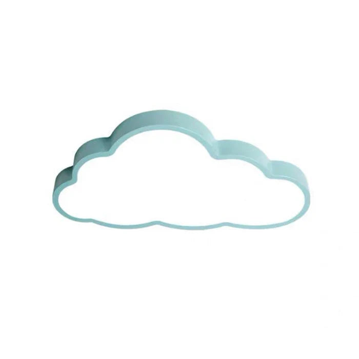 LED Plafondlamp voor Kinderkamers – Wolk Plafondlamp voor Babykamer & Kinderkamer, 49 cm, Blauw, Roze of Wit – CloudLight
