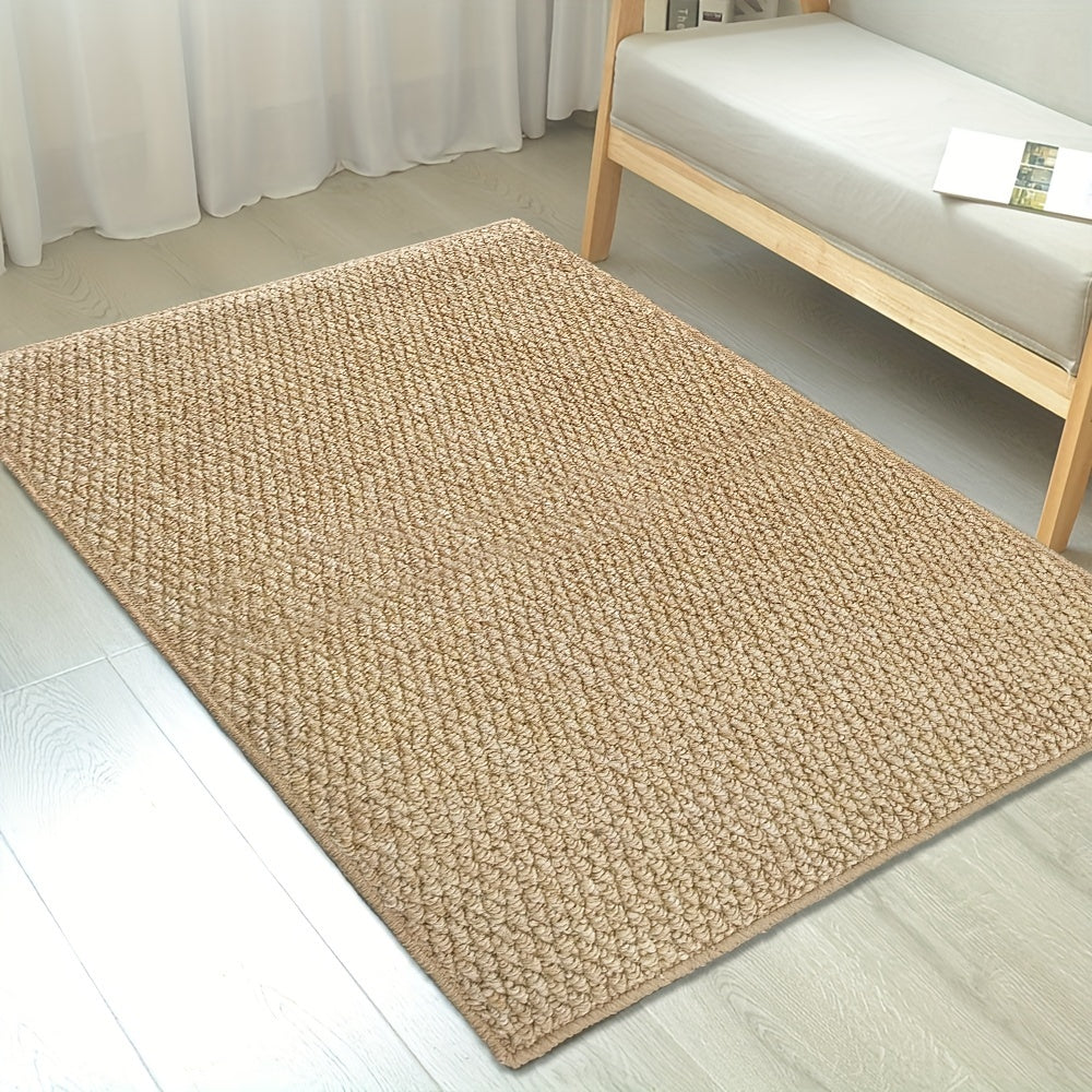 Absorberende Deurmat voor Binnen & Buiten – Antislip Mat in Jute-Look, Machinewasbaar, 3 Maten
