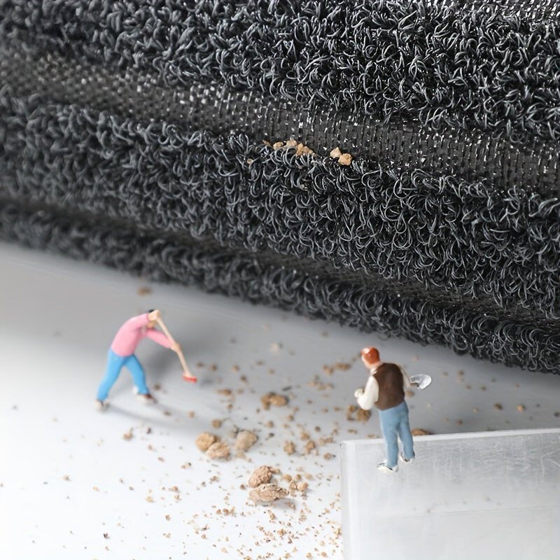 All-Season Deurmat voor Binnen & Buiten – Lage Antislip Inloopmat, Weerbestendig, Grijs of Rood