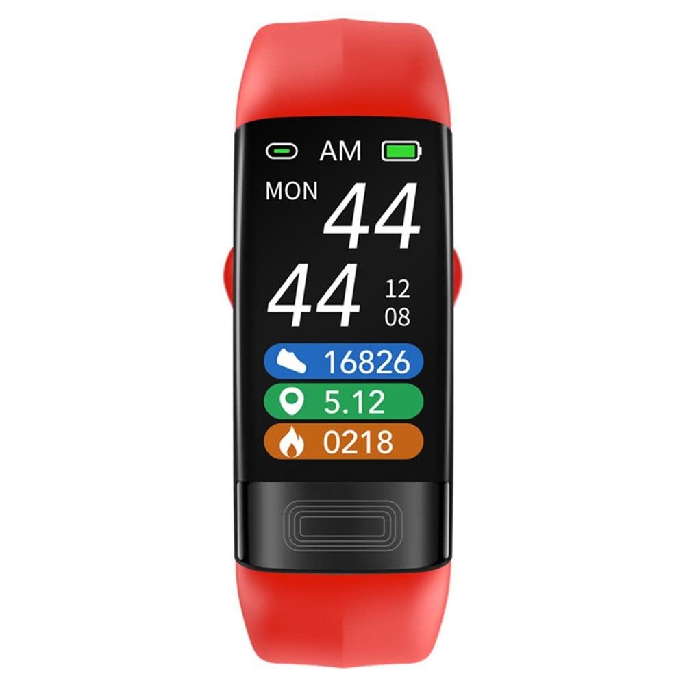 Smart Fitness Armband met Hartslagmeter – Activity Tracker met Oproep- & Berichtmeldingen, IP67, 10 Dagen Stand-by, 3 Kleuren