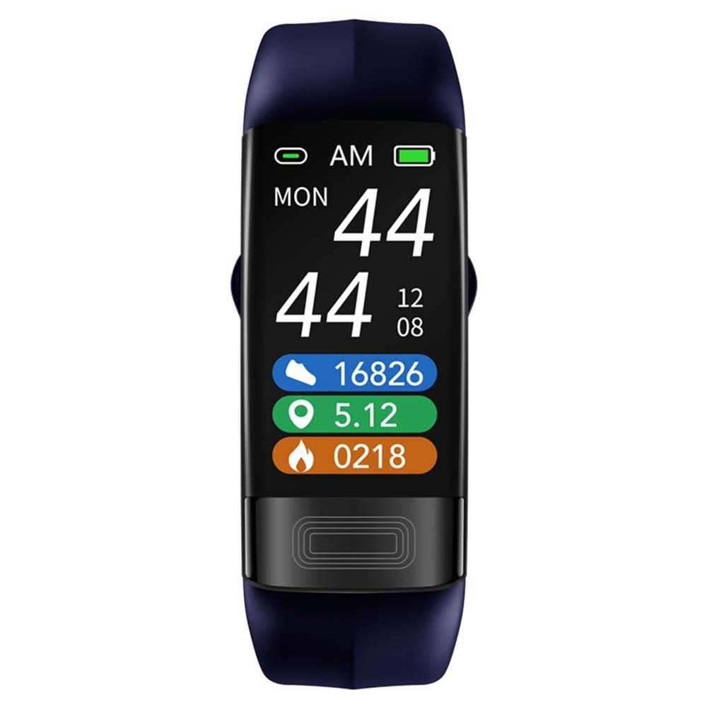 Smart Fitness Armband met Hartslagmeter – Activity Tracker met Oproep- & Berichtmeldingen, IP67, 10 Dagen Stand-by, 3 Kleuren