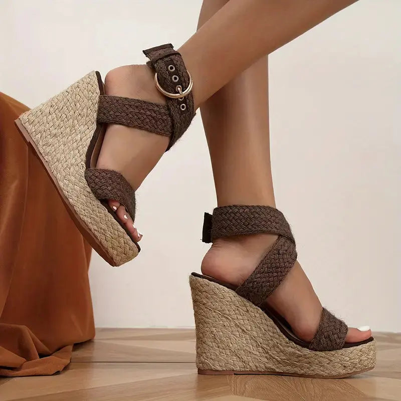 Ava | Dames Sandalen - Espadrille Design en Comfortabel