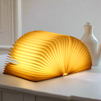 Betoverende Boekenlamp met Uniek Open Boek Ontwerp – Zachte LED Verlichting voor Cozy Sfeer