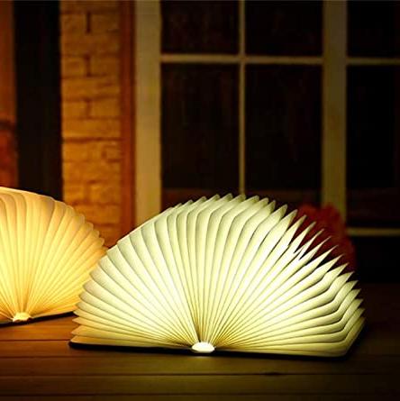 Betoverende Boekenlamp met Uniek Open Boek Ontwerp – Zachte LED Verlichting voor Cozy Sfeer