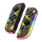 Bluetooth-joystick voor Nintendo Switch, unieke kleuren, draadloze LED-handgreep Zwarte Limited Edition