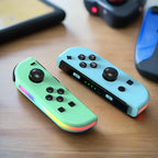 Bluetooth-joystick voor Nintendo Switch, unieke kleuren, draadloze LED-handgreep
