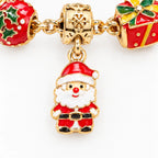 Bedelarmband Adventskalender – 2 Verzilverde Armbanden & 22 Bedels en Kralen, Sieraden Adventskalender voor Meisjes, 9 Ontwerpen