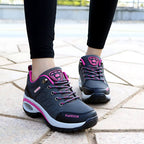 Tasana | Comfortabele Dames Low Top Sneakers met Vetersluiting - Lichtgewicht Lage Veterschoenen met Dempende Zool