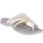 Cora | Dames Instapsandalen - Gedempte Zool, Casual Crème