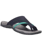 Cora | Dames Instapsandalen - Gedempte Zool, Casual Blauw