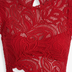 Yvaine | Co-ord Set Dames - Kant - Crop Top Fishtail