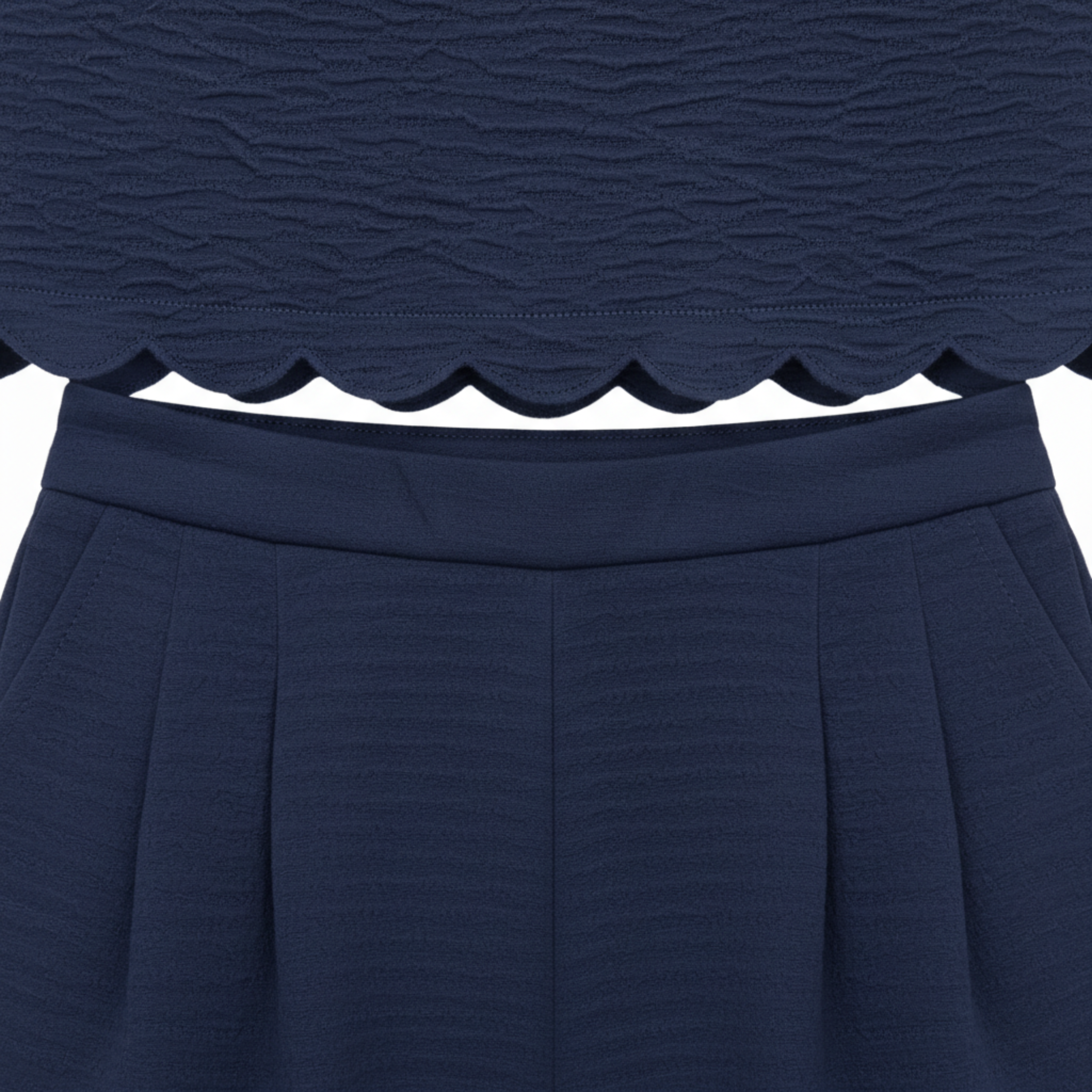 Thalassa | Co-ord Set Dames - Mouwloos Schelp Enkel