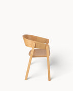 Elegante Zwarte Eetkamerstoel van Essenhout met Touw – Ergonomische Zithoogte 45,3 cm, Duurzaam en Stijlvol 2