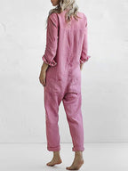 Thalassa | Jumpsuit Dames - Met Zakken - Knoopsluiting