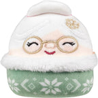 Adventskalender voor Kinderen – 24 Verzamelfiguurtjes in Mini Marshmallow-stijl, Aftellen naar Kerst, 3+ Jaar