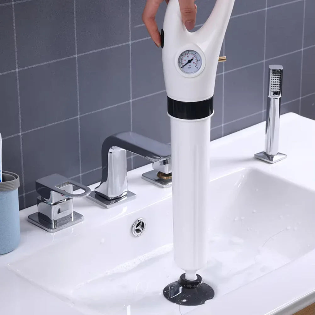 Ontstopper met Luchtdruk – Afvoerontstopper & Gootsteenontstopper zonder Chemie – voor Toilet, Gootsteen, Douche & Putje