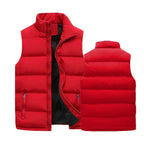 Figueral | Gewatteerde Heren Bodywarmer met Ritssluiting & Opstaande Kraag - Winddichte & Lichtgewicht Mouwloze Winterjas met Ritszakken