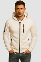 Hermosa | Heren Hoodie met Rits en Capuchon Comfortabele Pasvorm
