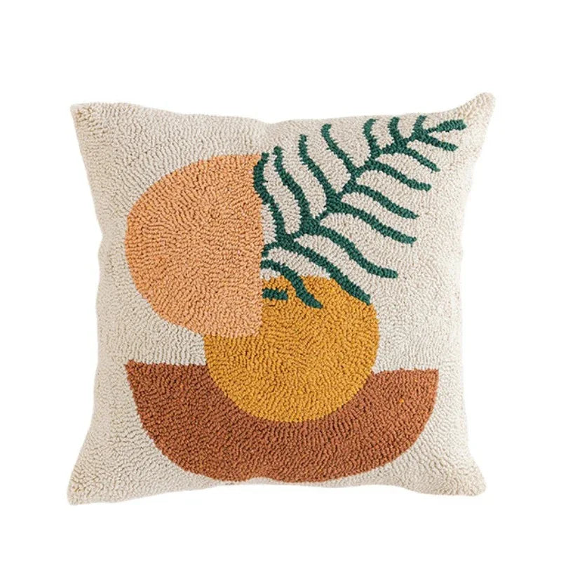 Kussenhoes 45x45cm van Zacht Fluweel met Abstract Ontwerp voor Bank Kussens en Binnenkussen Plant