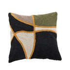 Kussenhoes 45x45cm van Zacht Fluweel met Abstract Ontwerp voor Bank Kussens en Binnenkussen Geometrisch Blok