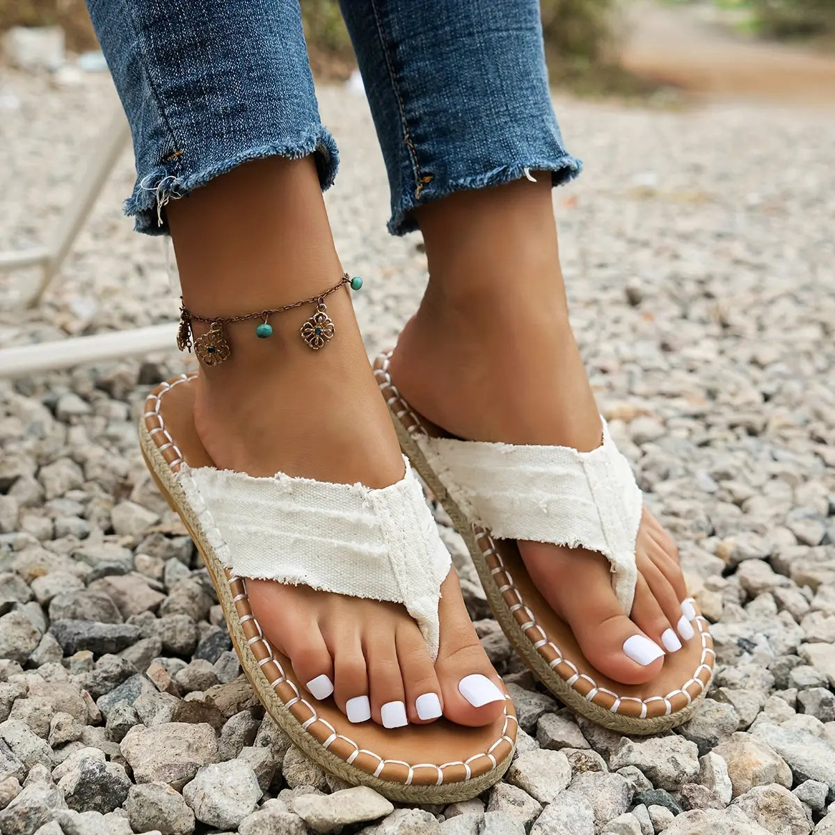 Lana | Dames Sandalen - Orthopedische Ondersteuning, Stijlvol en Comfortabel Wit