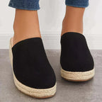 Lumi | Dames Muiltjes - Architectonische Sleehak, Casual Chic