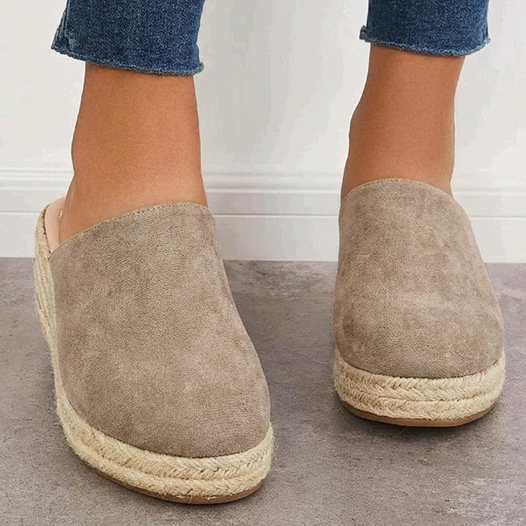 Lumi | Dames Muiltjes - Architectonische Sleehak, Casual Chic