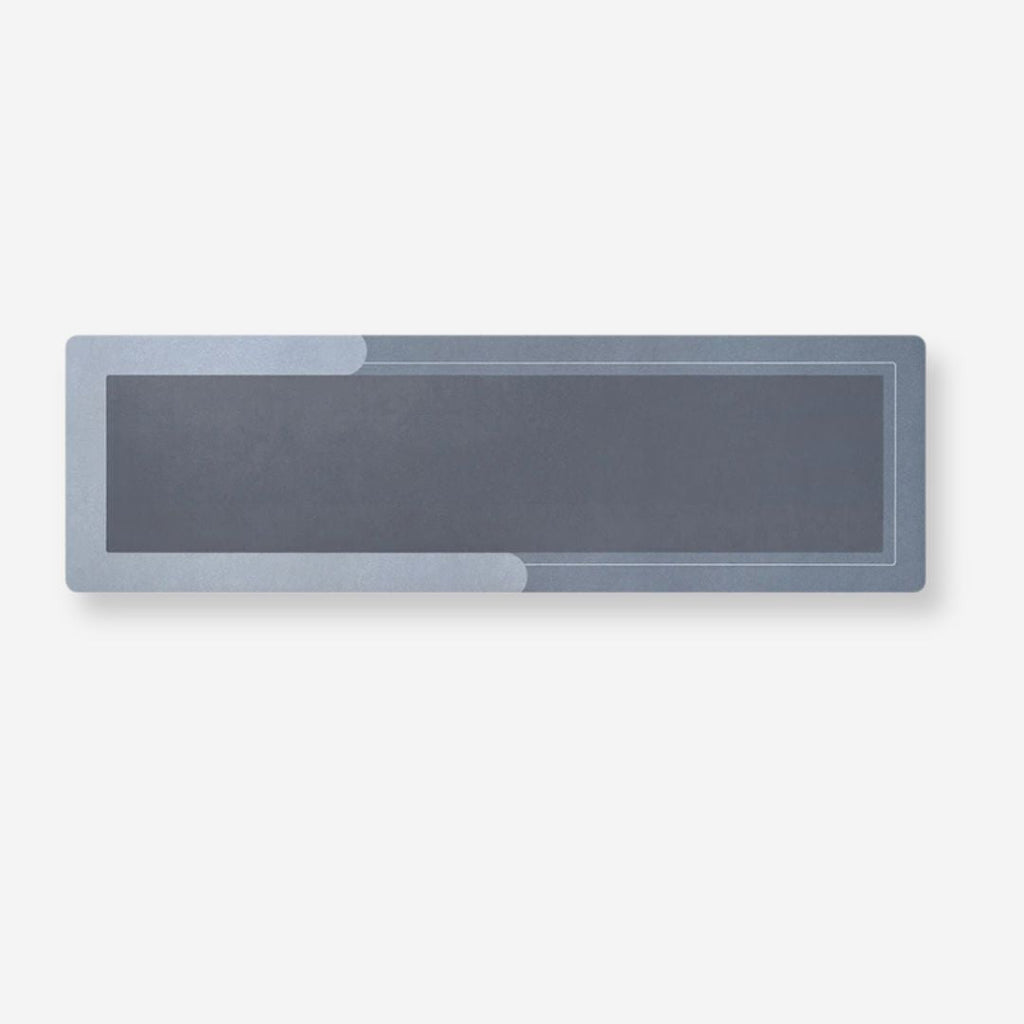 Magische Keukenmat 45 cm x 150 cm – Antislip, Sneldrogend en Ultra Zacht voor Veilig en Comfortabel Koken Lichtblauw