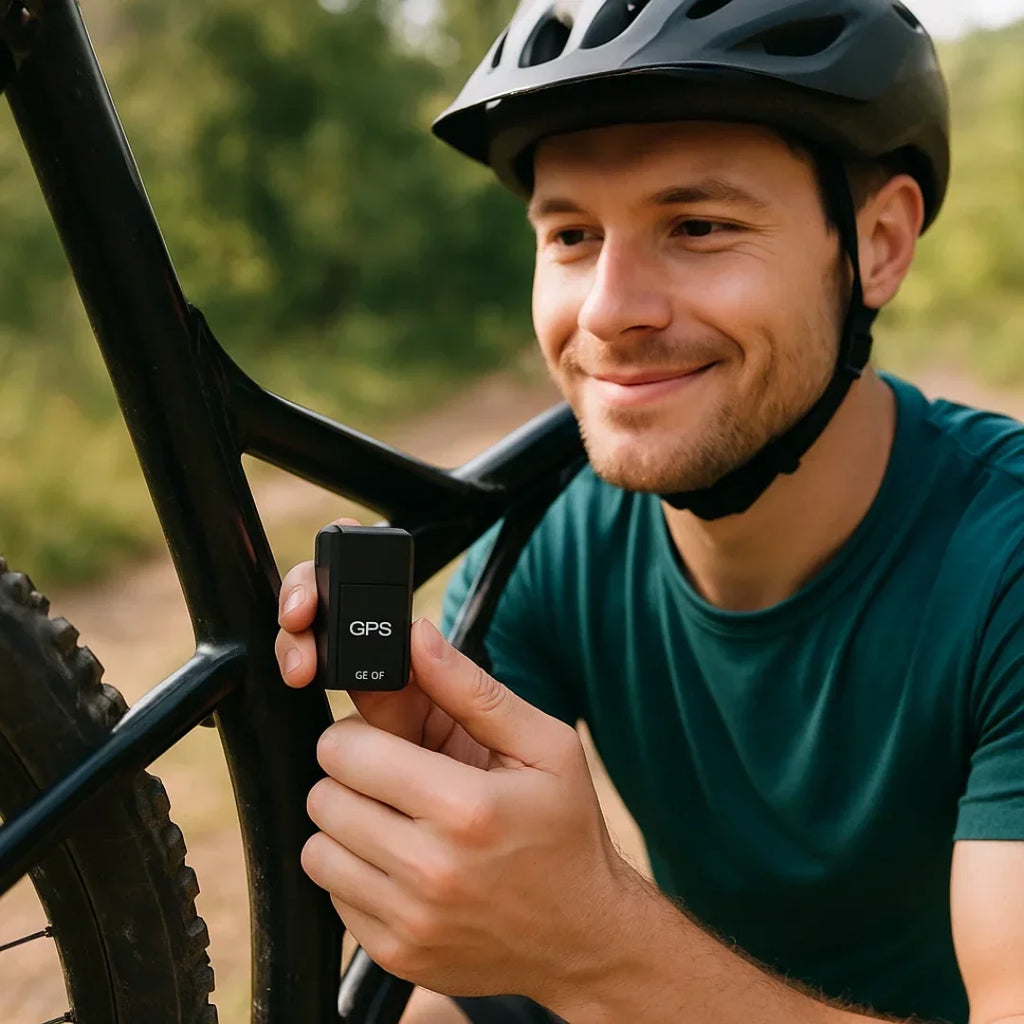 Mini GPS-tracker met geluid, magneet en realtime tracking voor auto, fiets en tas 4