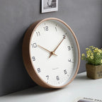 Minimalistische Wandklok met Stil Kwarts Mechanisme – Verkrijgbaar in 25x25 cm en 30x30 cm, Diverse Kleuren