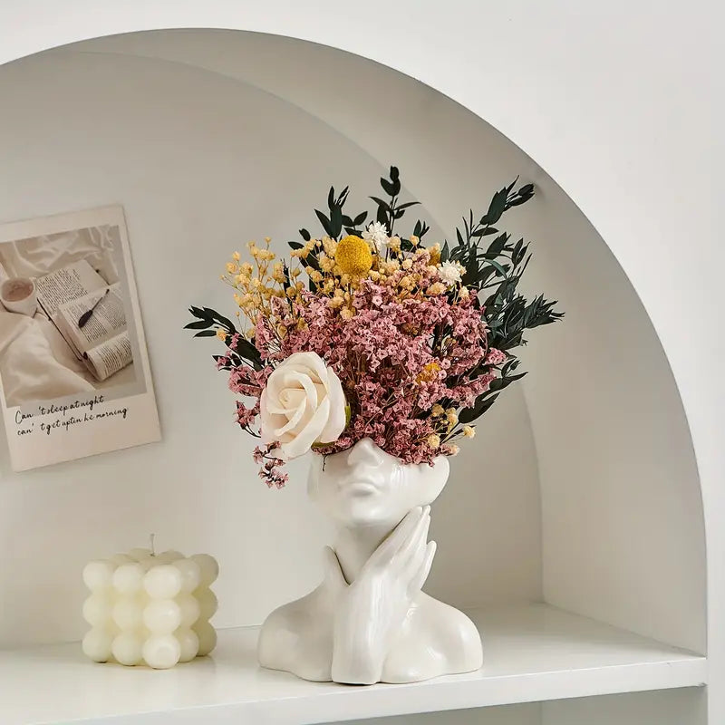 Moderne Grote Vaas van Keramiek – Handgemaakt en Multifunctioneel voor Bloemen en Decoratie