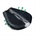 Motor Gel Zitkussen voor Lange Ritten - Bloemvormig Ergonomisch Zadel Kussen met Schokabsorptie, Antislip & Ademend 3D Mesh