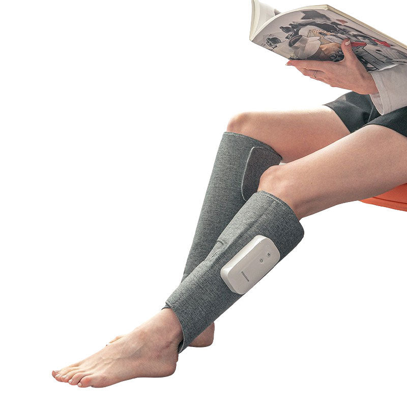 Draadloos Beenmassageapparaat met Luchtcompressie & Warmte – 3 Modi, 2 Standen, USB Oplaadbaar – Verstelbaar voor Dames & Heren