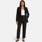 Lysandra | Co-ord Set Dames - Tweedelig Pak Zwart