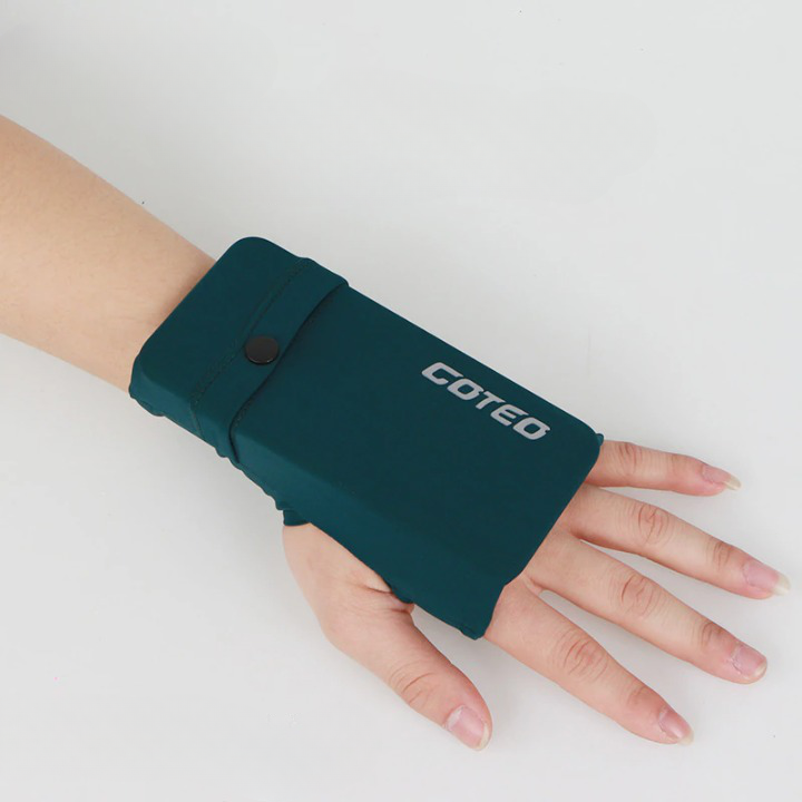 RunBand – Hardloop Telefoonhouder, Polsband & Sportarmband voor je Telefoon bij Hardlopen, Fietsen & Fitness Groen Links