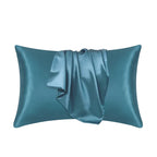 100% Mulberry Zijde Kussensloop – Zacht voor Haar & Huid Nachtblauw 50 x 75 cm