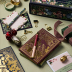 Creatieve Adventskalender – Schrijfwaren Adventskalender met 24 Verrassingen, Kerstcadeau voor Journaling & Knutselen – CraftJoy