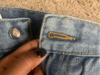 Vintage Baggy Dames Jeans – High Waist Wide Leg Jeans, Blauwgrijs, S–XL – Aria
