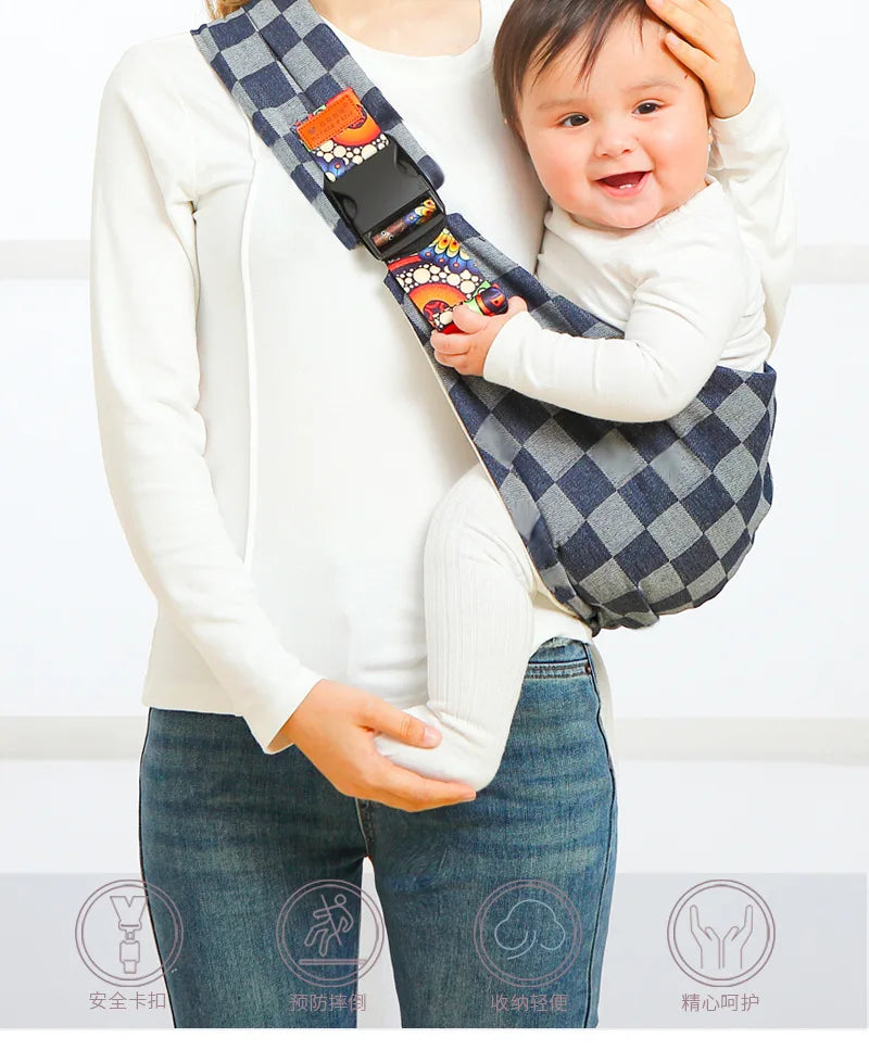 Zahara | Zachte Ring Sling Draagdoek met Draagring - Antislip Ademende Babydrager voor Pasgeborenen & Peuters voor Binnen & Outdoor
